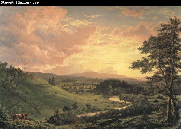 Frederic Edwin Church View near Stockridge